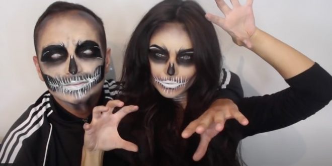 Couples Halloween Costume: Skeletons